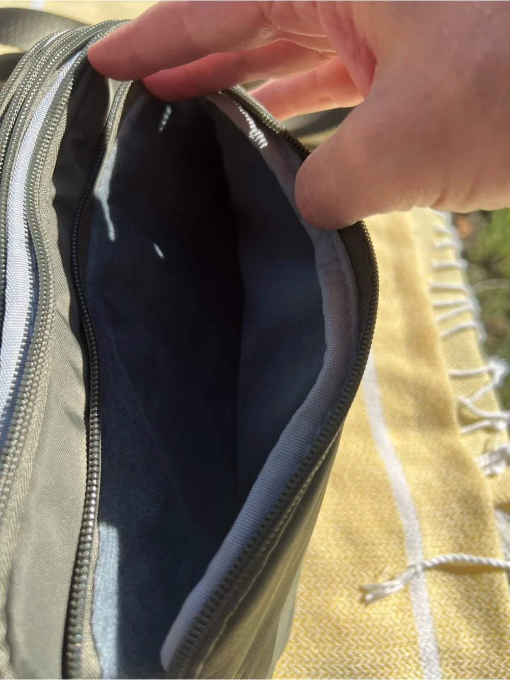 IHKWIP Olive Green Crossbody Shoulder Bag -  Compact Carry
